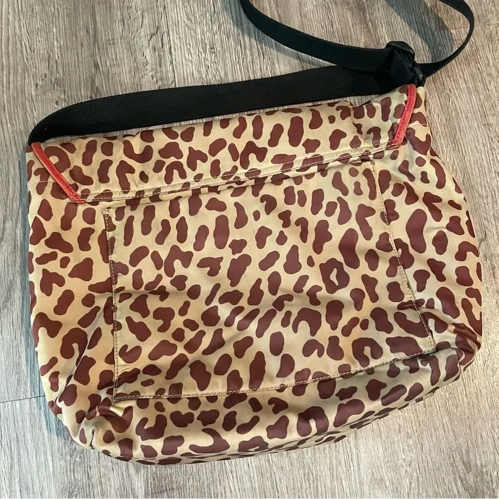 KATE SPADE Rare Cheetah Leopard Print Messenger Baby Bag with Changing Pad